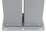 NNEVL Patio Retractable Side Awning 140x1200 cm Anthracite
