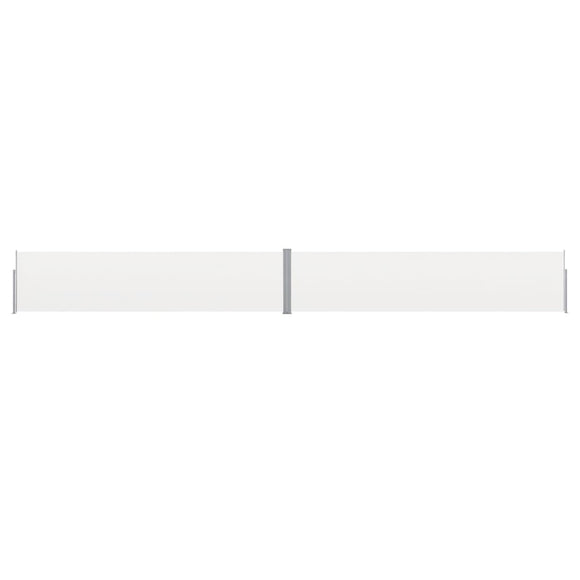 NNEVL Patio Retractable Side Awning 170x1200 cm Cream