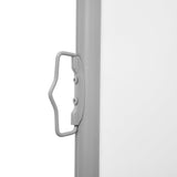 NNEVL Patio Retractable Side Awning 170x1200 cm Cream