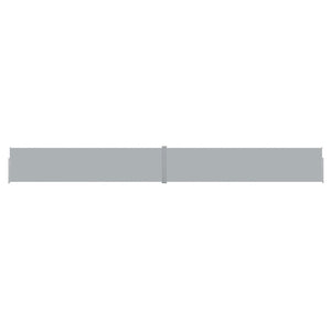 NNEVL Patio Retractable Side Awning 170x1200 cm Anthracite