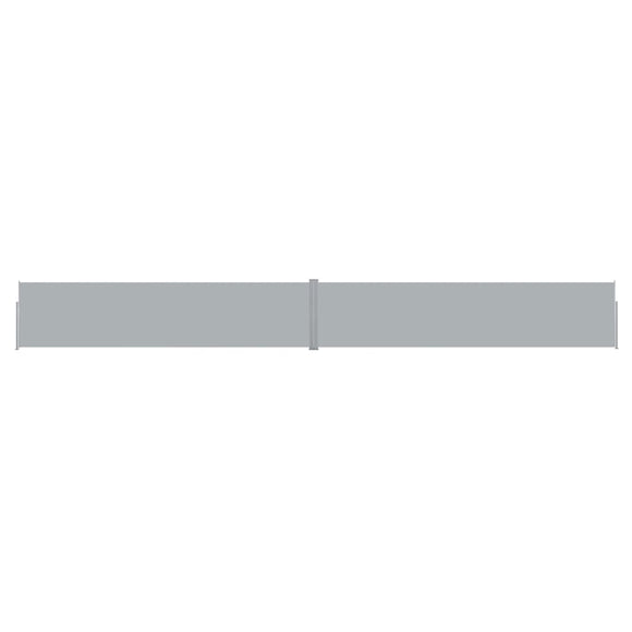 NNEVL Patio Retractable Side Awning 170x1200 cm Anthracite