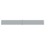 NNEVL Patio Retractable Side Awning 170x1200 cm Anthracite