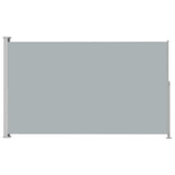 NNEVL Patio Retractable Side Awning 180x300cm Grey