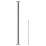 NNEVL Patio Retractable Side Awning 180x300cm Grey