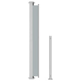 NNEVL Patio Retractable Side Awning 180x300cm Grey