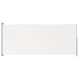 NNEVL Patio Retractable Side Awning 180x500cm Cream