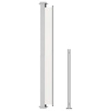 NNEVL Patio Retractable Side Awning 180x500cm Cream