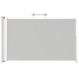 NNEVL Patio Retractable Side Awning 200x300cm Cream