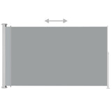 NNEVL Patio Retractable Side Awning 200x300cm Grey