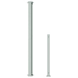 NNEVL Patio Retractable Side Awning 220x500cm Cream