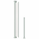 NNEVL Patio Retractable Side Awning 220x500cm Cream