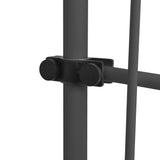 NNEVL Manual Retractable Awning with LED 350 cm Anthracite