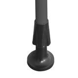 NNEVL Manual Retractable Awning with LED 400 cm Anthracite