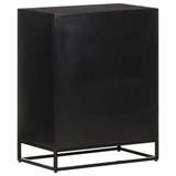 NNEVL Sideboard 60x35x75 cm Rough Mango Wood