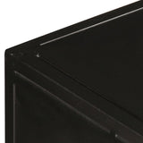 NNEVL TV Cabinet 90x30x40 cm Rough Mango Wood