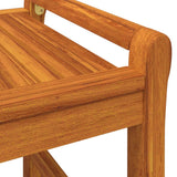 NNEVL Coffee Table 100x50x50 cm Solid Wood Acacia