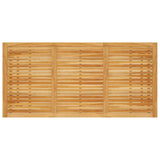 NNEVL Garden Dining Table 206x100x74 cm Solid Acacia Wood