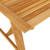NNEVL Garden Dining Table 206x100x74 cm Solid Acacia Wood