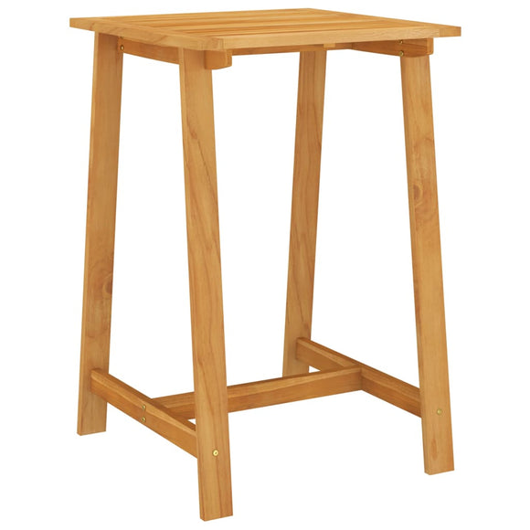 NNEVL Garden Bar Table 70x70x104 cm Solid Acacia Wood