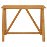 NNEVL Garden Bar Table 140x70x104 cm Solid Acacia Wood