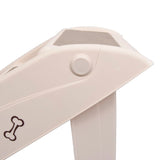 NNEVL Folding Dog Stairs Cream 62x40x49.5 cm