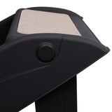 NNEVL Folding Dog Stairs Black 62x40x49.5 cm