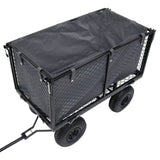NNEVL Garden Cart Liner Dark Grey 86x46x41 cm Fabric
