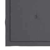NNEVL Garden Chair Cushions 2 pcs Anthracite 40x40x3 cm Fabric
