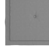 NNEVL Garden Chair Cushions 6 pcs Grey 40x40x3 cm Fabric
