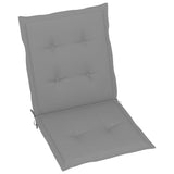 NNEVL Garden Chair Cushions 6 pcs Grey 100x50x3 cm