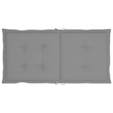 NNEVL Garden Chair Cushions 6 pcs Grey 100x50x3 cm