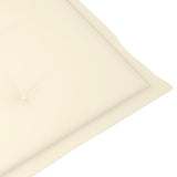 NNEVL Garden Chair Cushions 6 pcs Cream 100x50x3 cm
