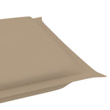 NNEVL Sun Lounger Cushion Beige 186x58x3 cm