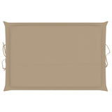 NNEVL Sun Lounger Cushion Beige 186x58x3 cm