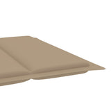 NNEVL Sun Lounger Cushion Beige 186x58x3 cm