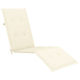 NNEVL Deck Chair Cushion Cream (75+105)x50x3 cm