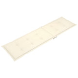 NNEVL Deck Chair Cushion Cream (75+105)x50x3 cm