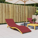 NNEVL Sun Lounger Cushion Wine Red 200x70x3cm Oxford Fabric