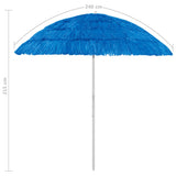 NNEVL Beach Umbrella Blue 240 cm