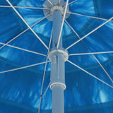 NNEVL Beach Umbrella Blue 300 cm