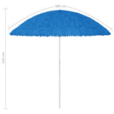 NNEVL Beach Umbrella Blue 300 cm