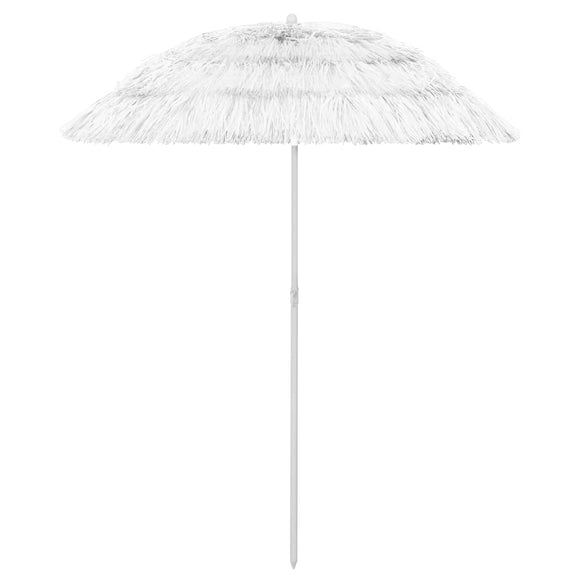 NNEVL Beach Umbrella White 180 cm
