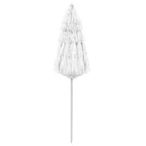 NNEVL Beach Umbrella White 180 cm