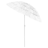 NNEVL Beach Umbrella White 180 cm