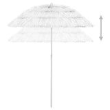 NNEVL Beach Umbrella White 180 cm