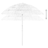 NNEVL Beach Umbrella White 240 cm