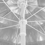 NNEVL Beach Umbrella White 300 cm