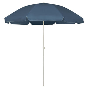 NNEVL Beach Umbrella Blue 240 cm