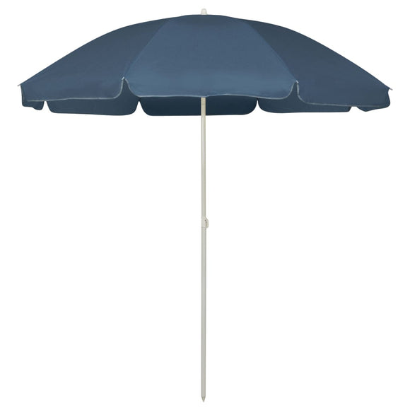 NNEVL Beach Umbrella Blue 240 cm