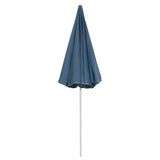 NNEVL Beach Umbrella Blue 240 cm